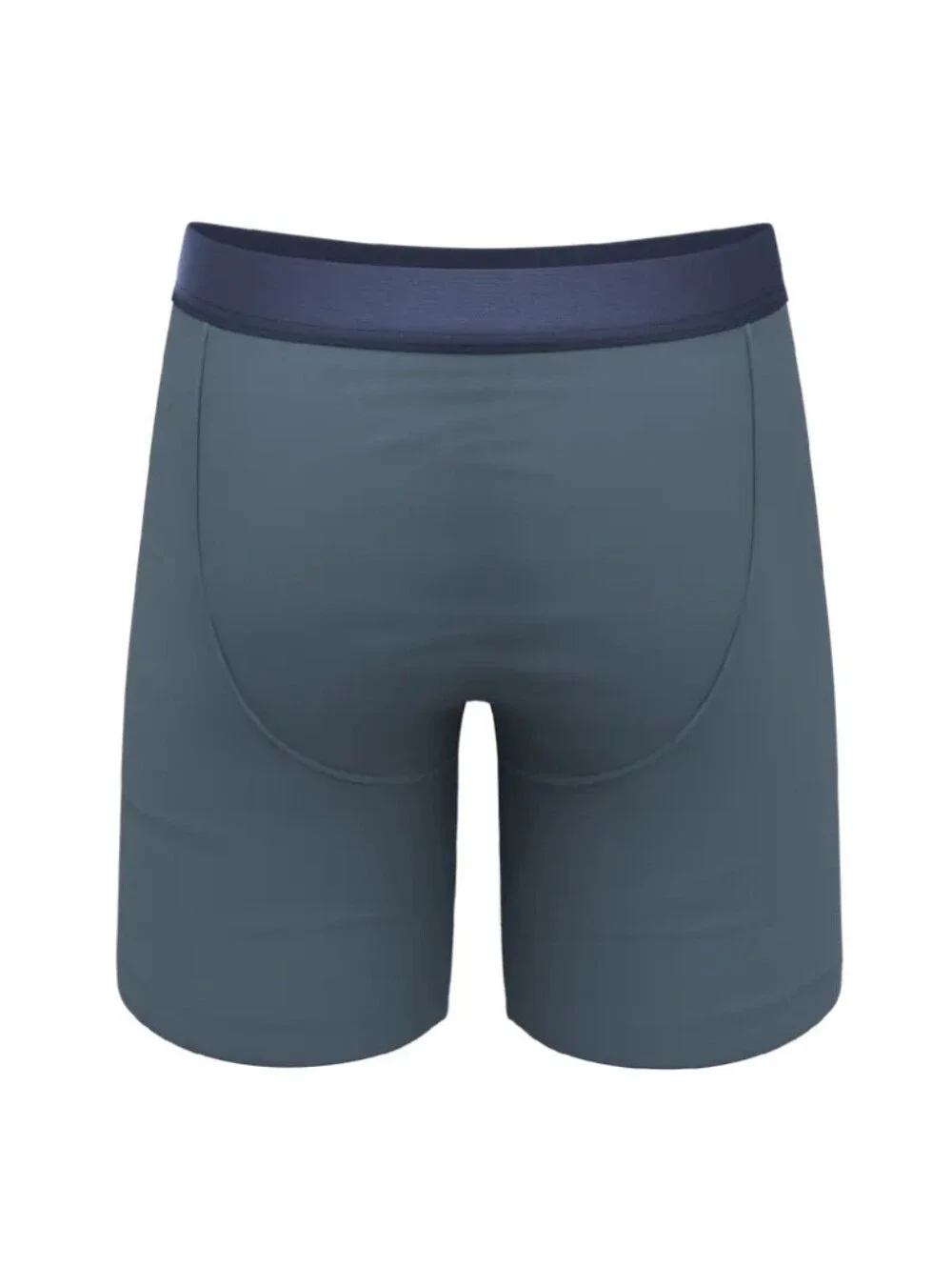 The Wake In The Lake - Tonal Teal Long Leg Ball Hammock Pouch Underwear W Fly